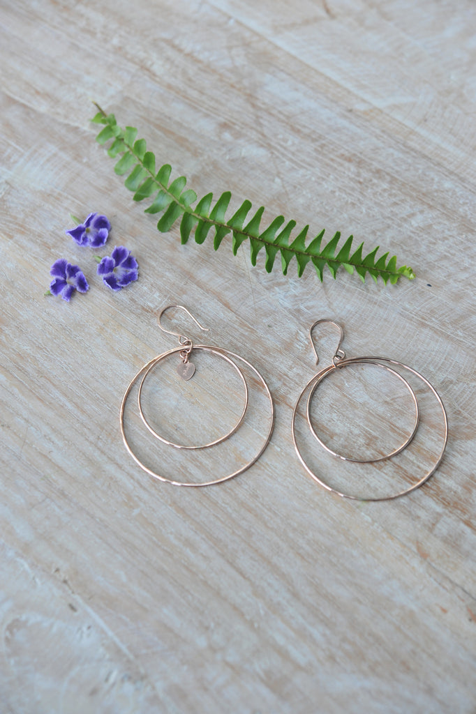 Signature Double Hoops